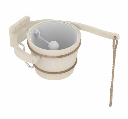 Galeata dus 18 litri, plop tremurator