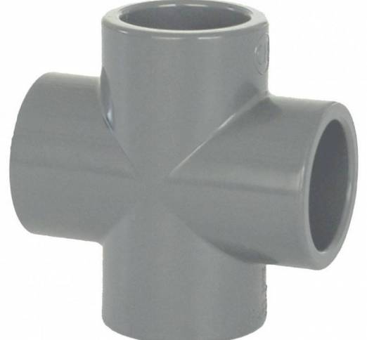 Cruce PVC D90 Coraplax