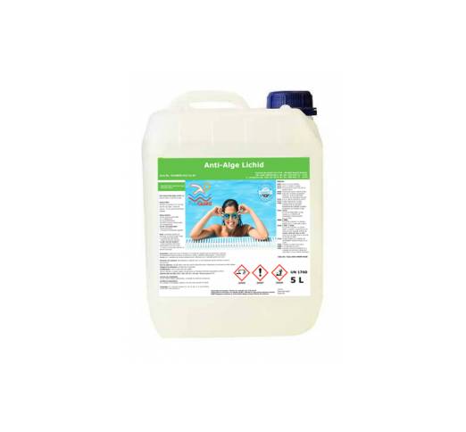 Antialge pentru piscina 5L, Pool Guard