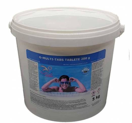 Clor lent tablete Multi-Tabs pentru piscine 5kg