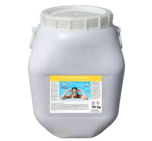 Clor lent tablete pentru piscine 50kg