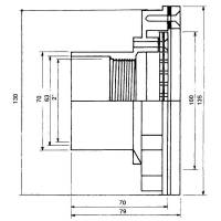 Duza refulare de perete pentru piscina cu finisaj liner 2