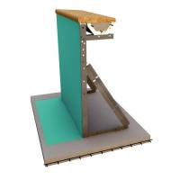 Piscina cu structura metalica - set panouri otel 12x6x1.4m SteelPrime