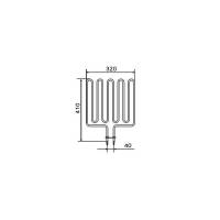 Rezistenta incalzitor electric sauna 3000 W, Harvia