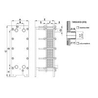 Schimbator de caldura in placi titan 446 kW