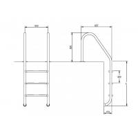 Scara standard 2 trepte AISI-316 FX