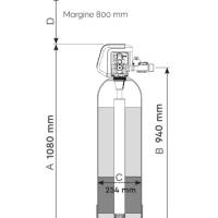 Filtru multistrat eliminare fier și mangan BWT Multi S 2000