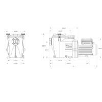 Pompa recirculare RS II 2.00 CP Hayward