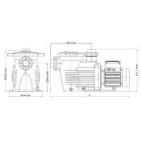 Pompa recirculare K-Flo 0.75 CP 230V