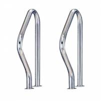 Set 2 manere pentru scara split, AISI-316