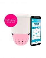 Distribuitor flotant smart pentru distribuirea substantelor de piscină (Cloruri și Bromuri) BWT Pearl Water Manager