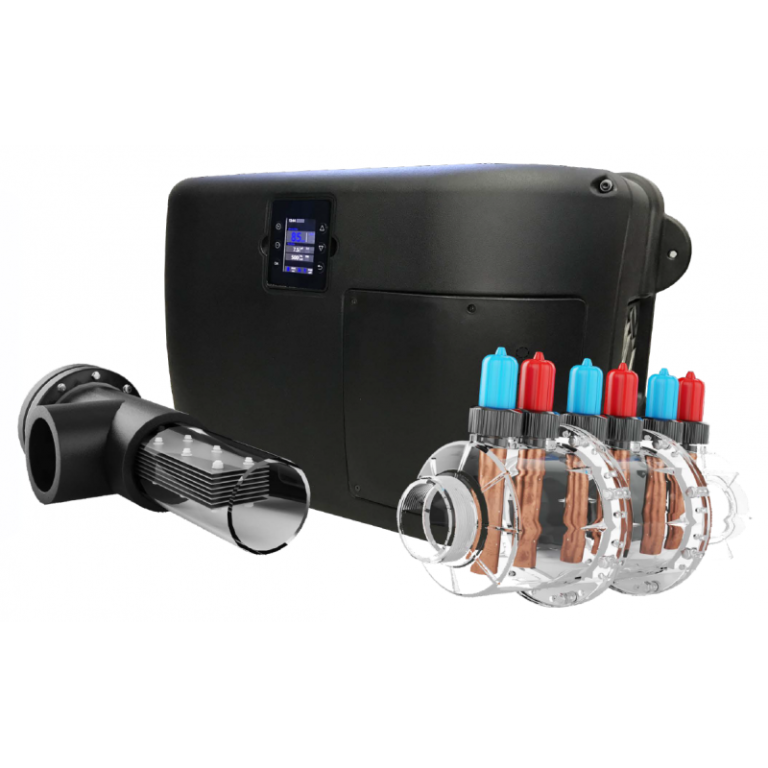 Bionet sistem electroliza piscina 350gr + ionizare Cu/Ag
