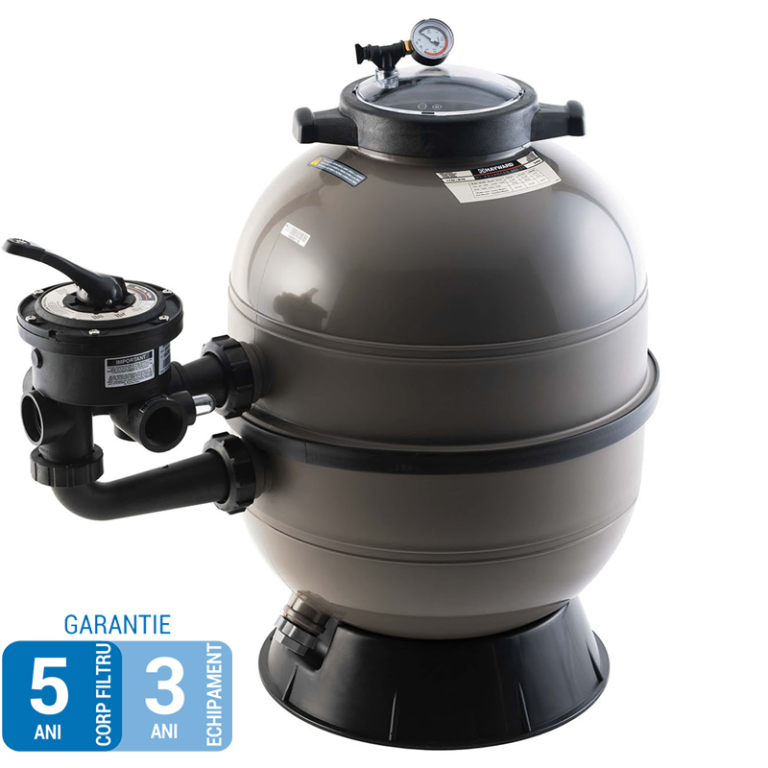 Filtru nisip Pro-HI Advanced D600 vana laterala – 14 mc/h
