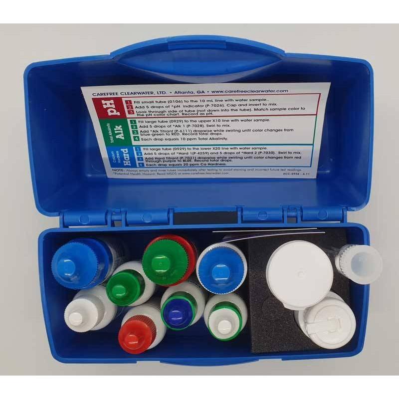 Kit tester Ioni pH Alcalinitate si Duritate – CareFree