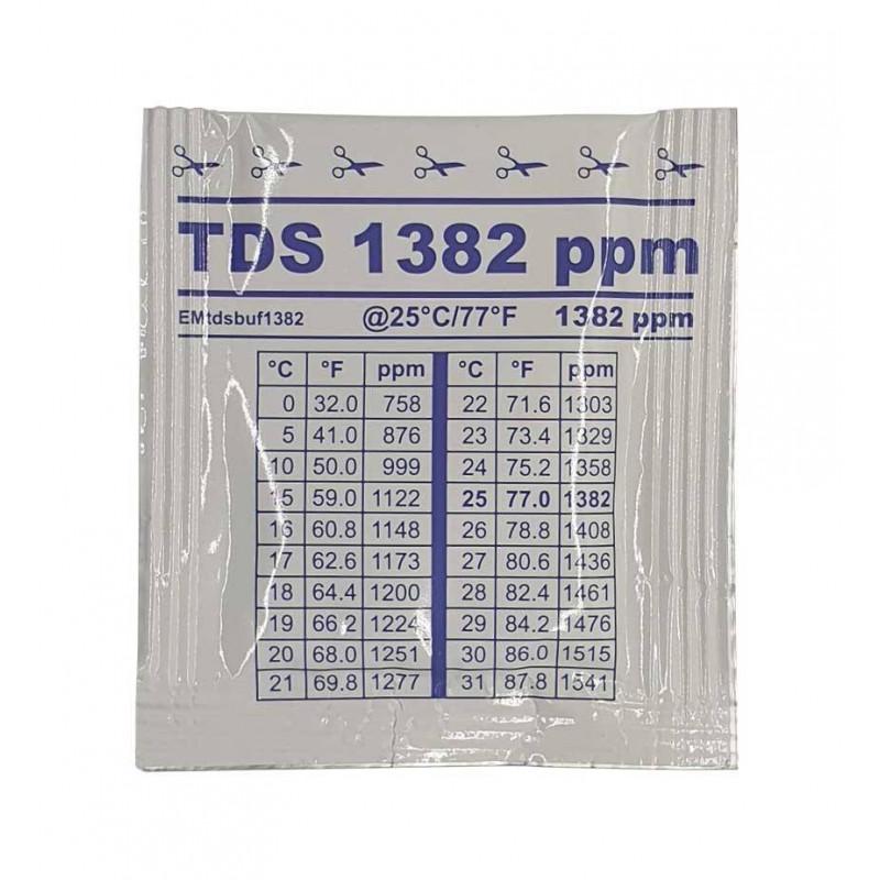 Solutie de calibrare 20ml TDS 1382 ppm tester FT34