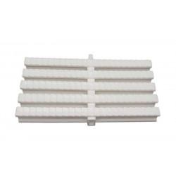 Gratar modular canal perimetral 195×24 mm