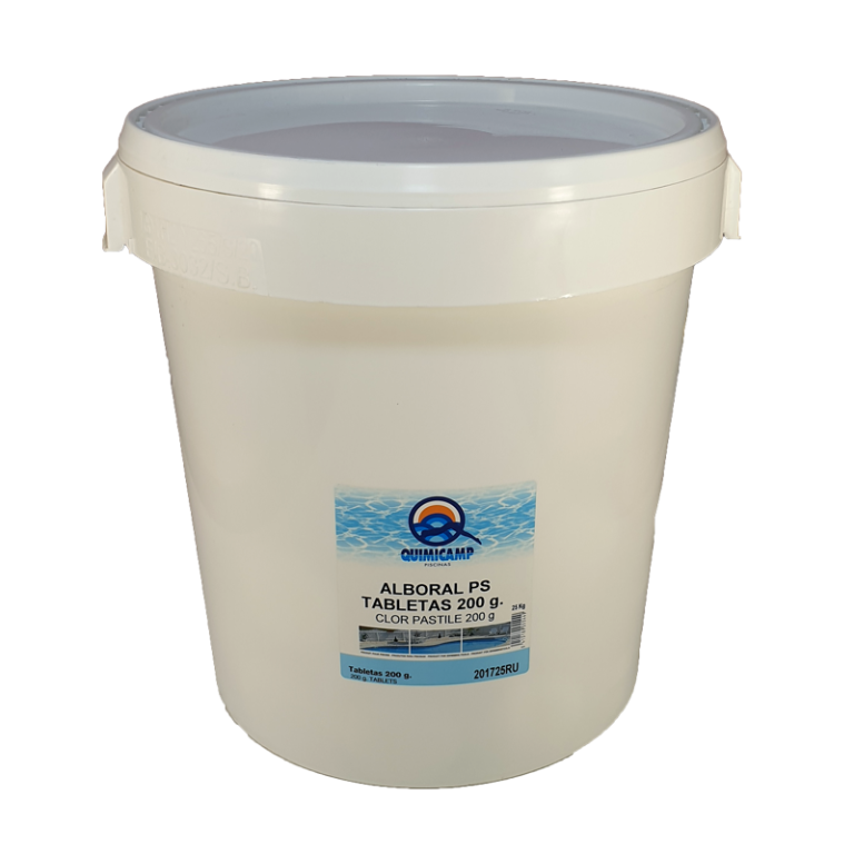Clor lent tablete 200 grame pentru piscine 25kg