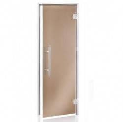 Usa premium baie aburi sticla gri 8 x 21