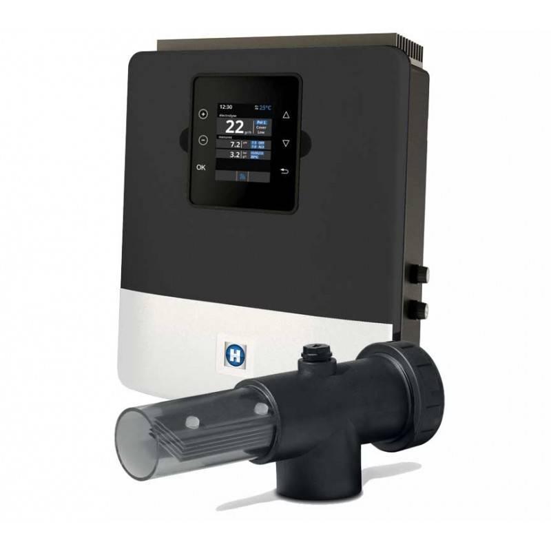 Sistem electroliza Aquarite LT 16g/h 65 mc celula transparenta