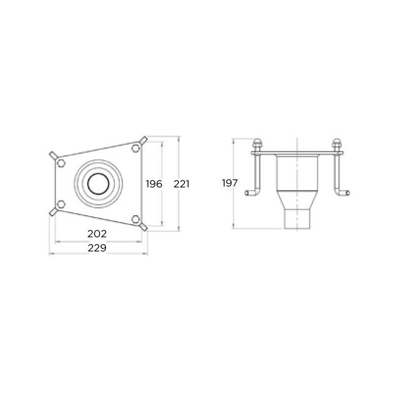 Ancoraj cascada Mini Bali AISI-316