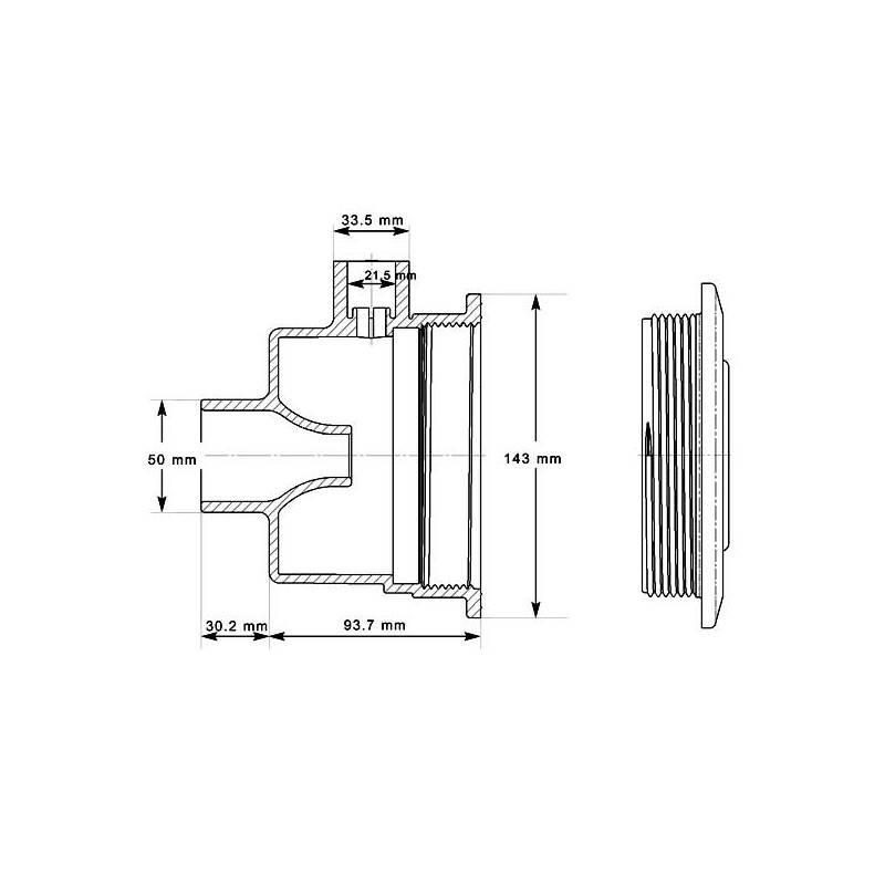 Sistem hidromasaj Turbo-Jet ABS beton