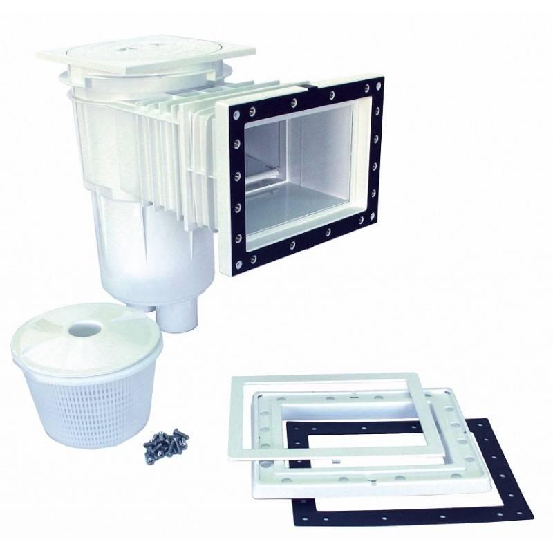 Skimmer 17 5 L gura standard gat extins pentru piscina cu finisaj liner