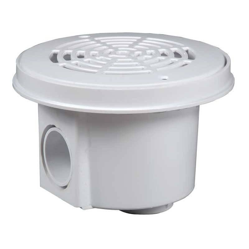 Sifon rotund pentru piscina cu finisaj liner lipire D63-50