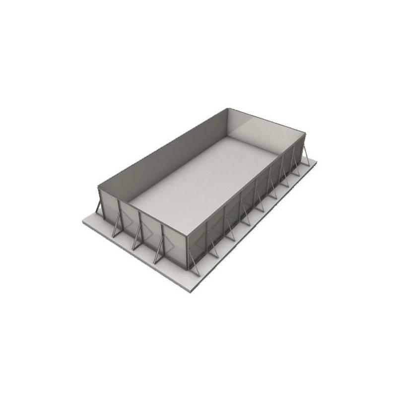 Piscina cu structura metalica – set panouri otel 8x4x1.4m SteelPrime