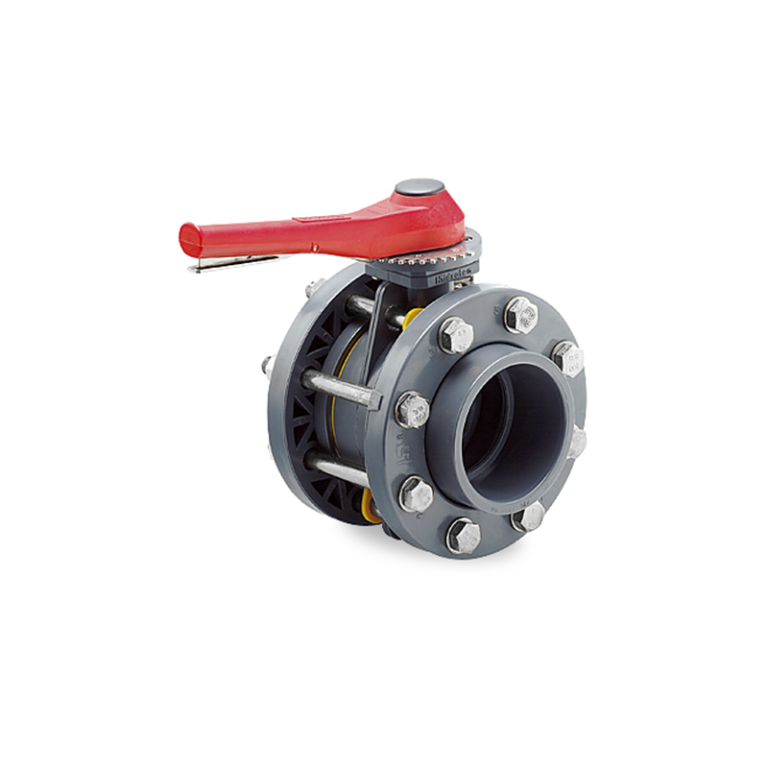 Robinet fluture PVC D110 cu flanse SpaZone