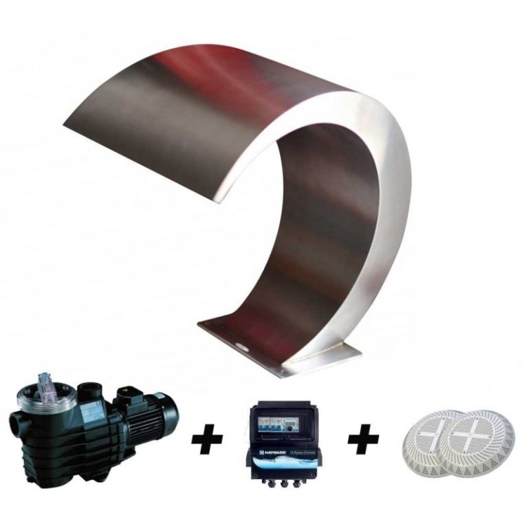 Set Cascada Maxi Cobra 750×600 mm AISI-316