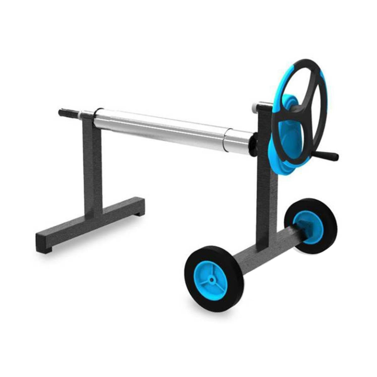 Set derulator prelata solara piscina 4.9-6.45m Kokido