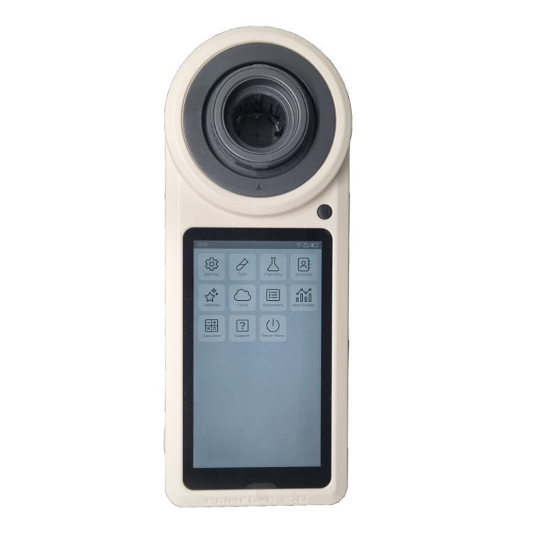 Set tester fotometru Prime Lab 2.0 cu 11 parametri si reactivi