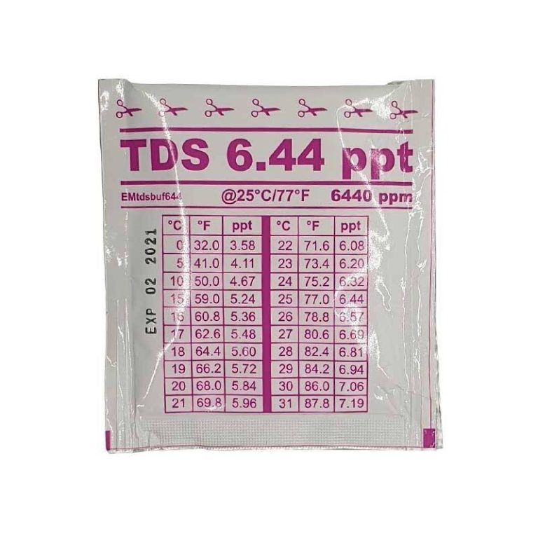 Solutie de calibrare 20ml TDS 6.44 ppt tester FT36