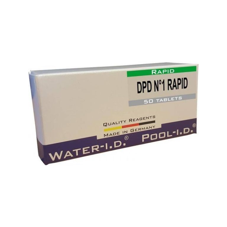 Tablete reactivi clor liber DPD1 efervescent rapid 50 bucati