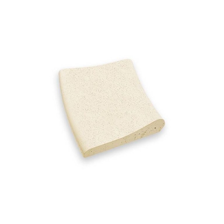 Bordura curbata 50×32 cm raza 150cm gama Rustique Bullée Piscine – Pierra