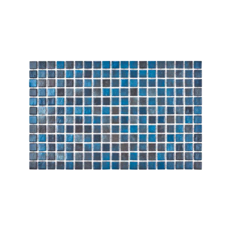 Mozaic piscina sticla Marin suport polybond 2.5×2.5 cm cutie 2mp