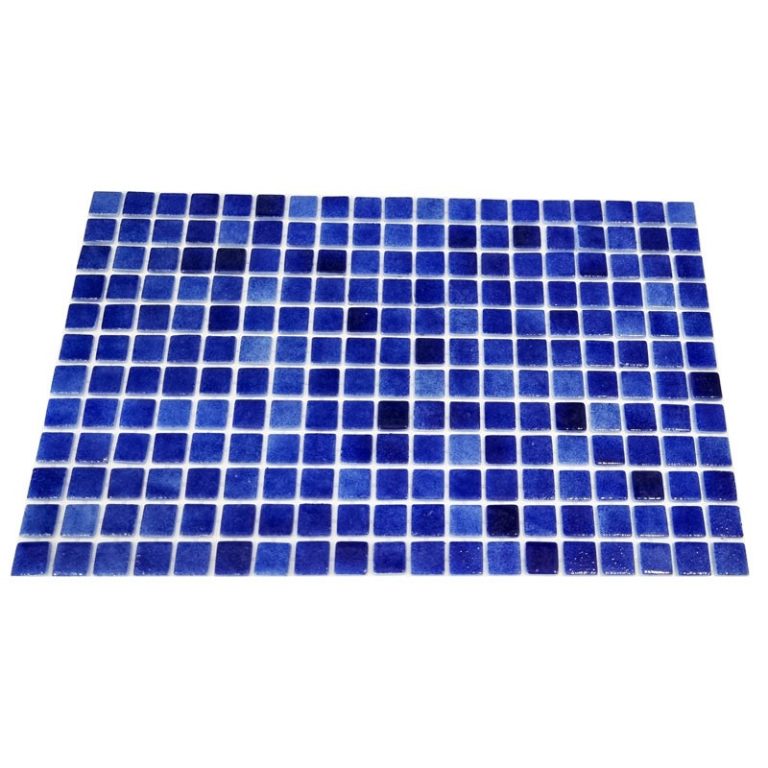 Mozaic piscina sticla Niebla Ocean suport polybond 2.5×2.5 cm cutie 2mp